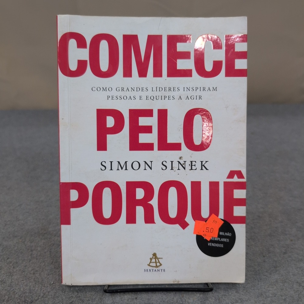 Comece pelo Porquê Simon Sinek Portuguese Edition Start With Why Paperback Book